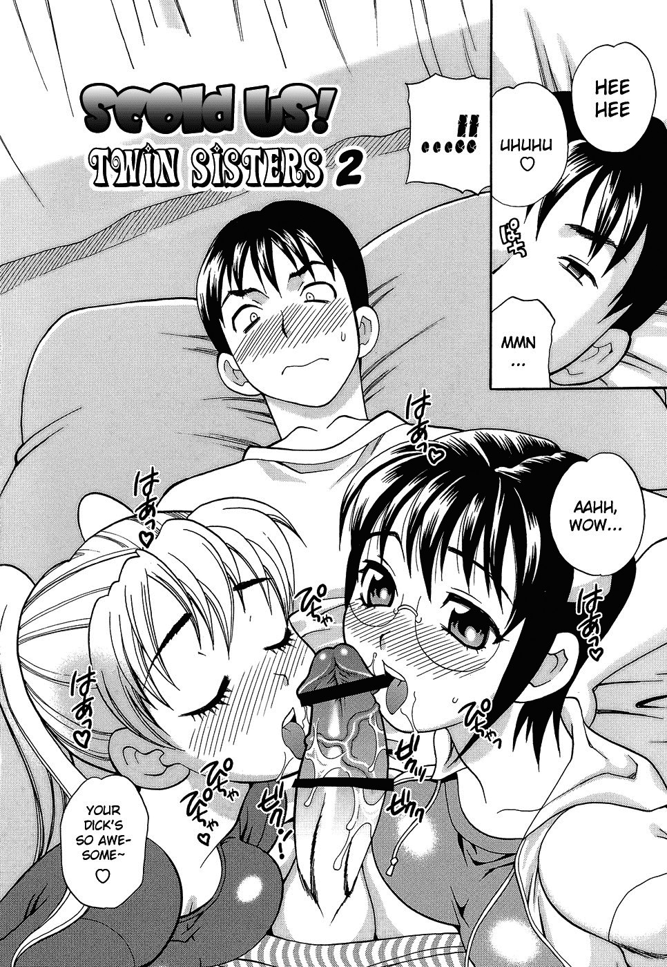 Hentai Manga Comic-Scold Me! Twins Sisters-Read-123